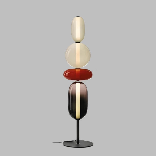 LED Glass Colour Changing Floor Lamp