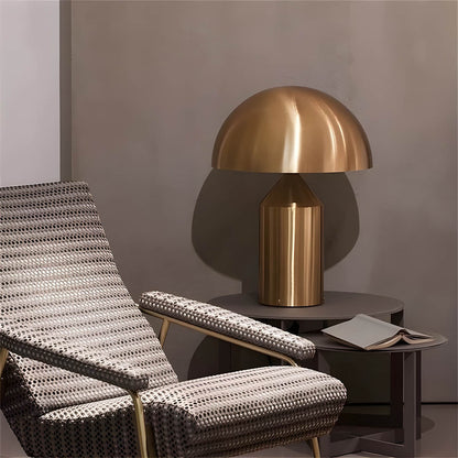 Table Lamp Metal Vintage Style Light
