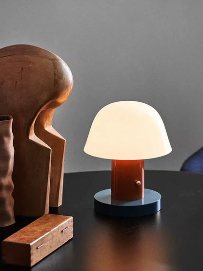 Table Lamp Modern LED Mushroom Design Light