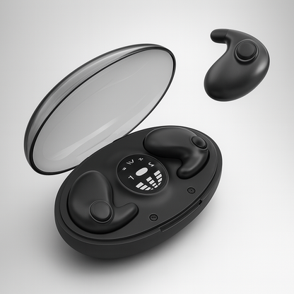 Wireless Earbuds Mini Silicone Noise Cancelling